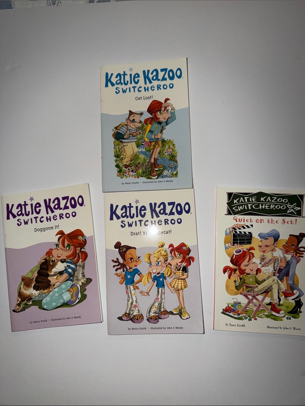 Katie Kazoo switcheroo 4 book set